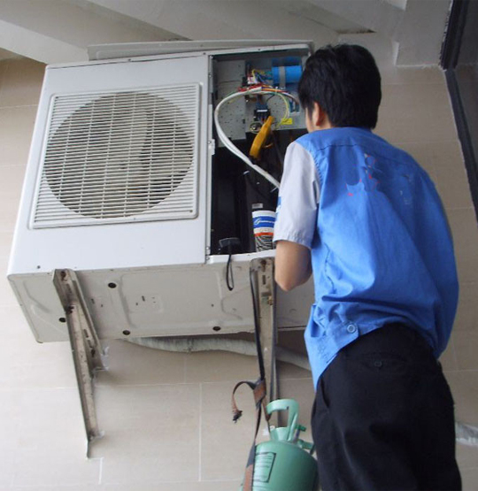 八公山空调开机无反应维修